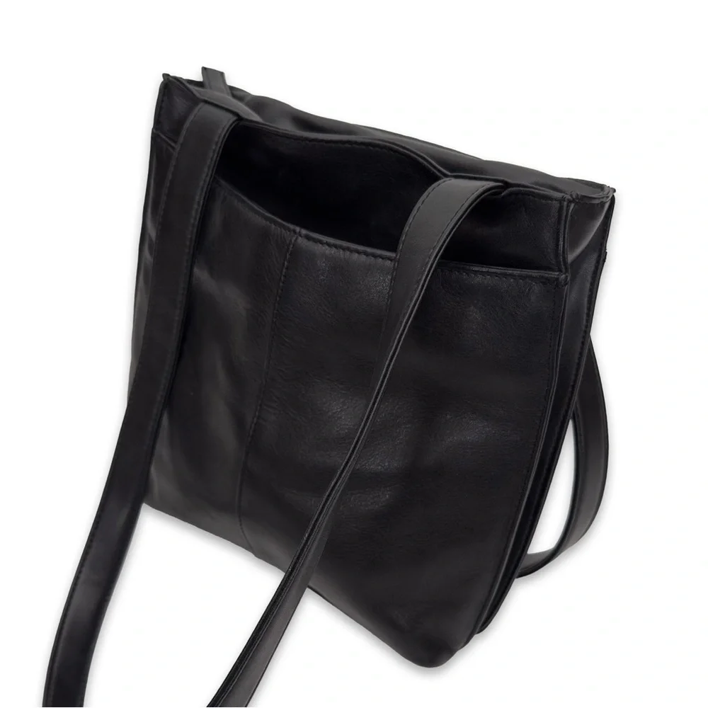 Jones New York Black Shoulder Purse - Picture 2 of 8